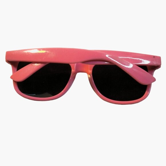 Vintage Pink Sunglasses Relevant 222N Italy Design Costume Movie Star Hollywood - Picture 2 of 5